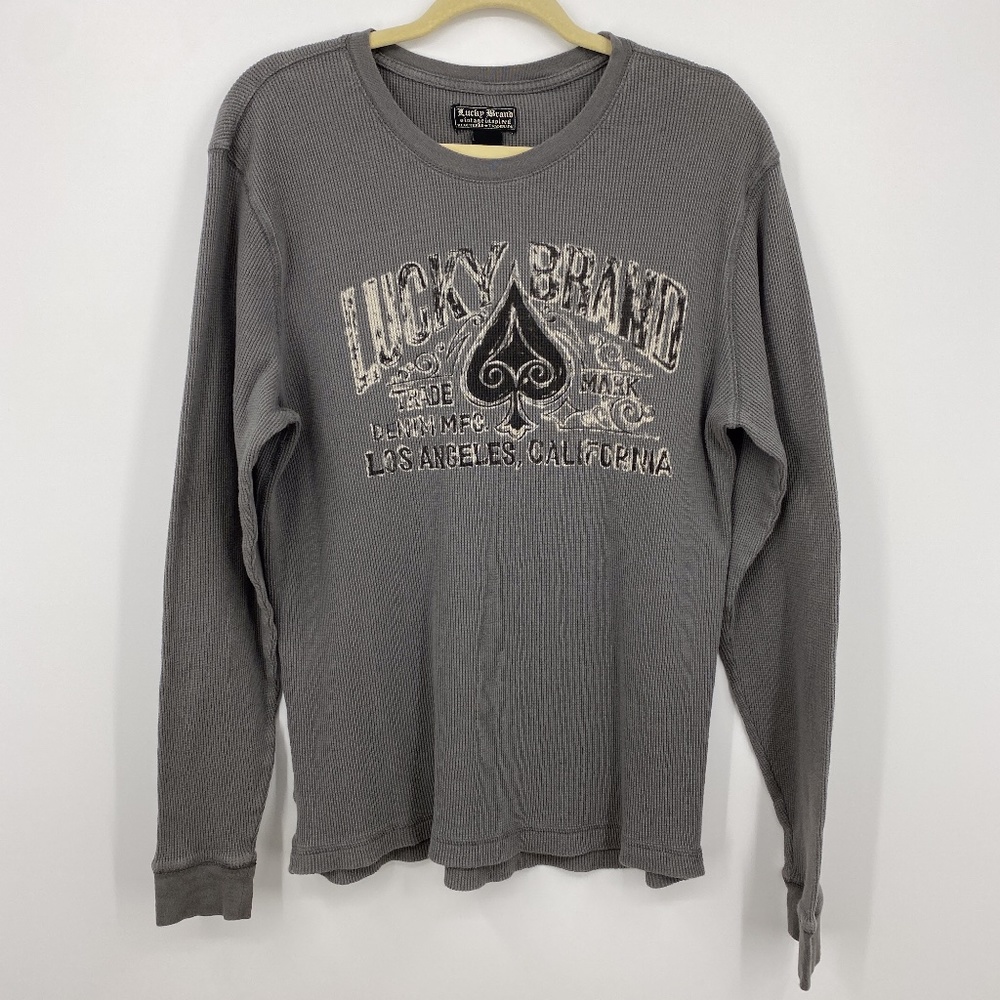 LUCKY BRAND Men's long sleeve thermal shirt sz XL